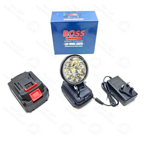 چراغ قوه شارژی LED باس