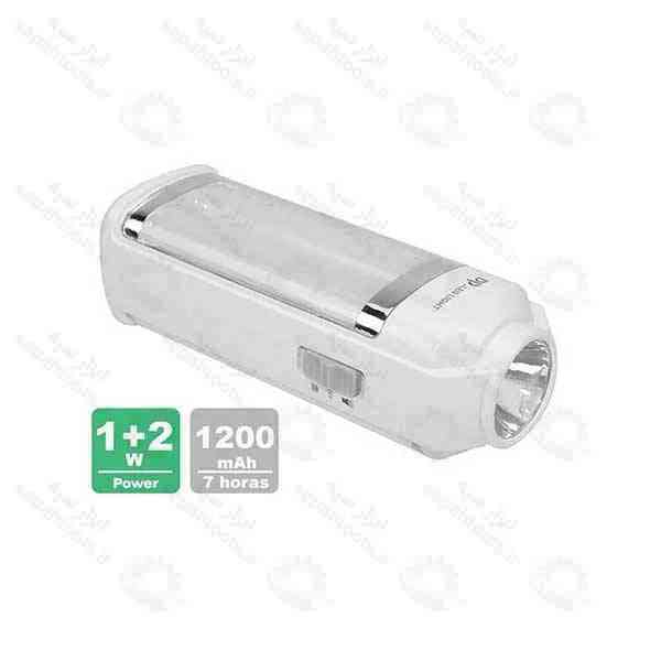 چراغ شارژی مدل DP-7136 | چراغ LED پرتابل