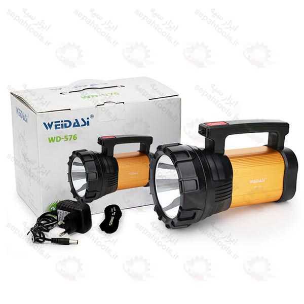 چراغ قوه شارژی ویداسی مدل WD576