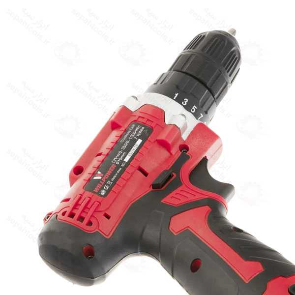 دریل پیچ گوشتی شارژی ویل پاور