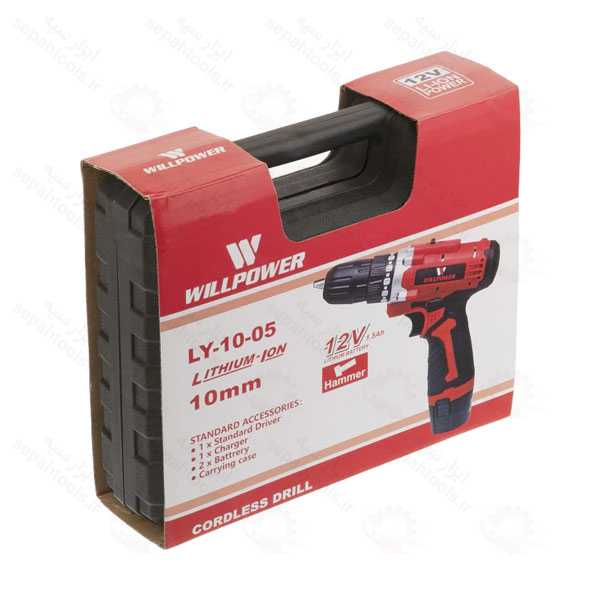 دریل پیچ گوشتی شارژی ویل پاور