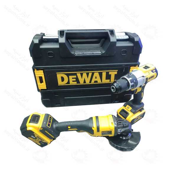 کیت دو عددی دریل و مینی فرز شارژی دیوالت