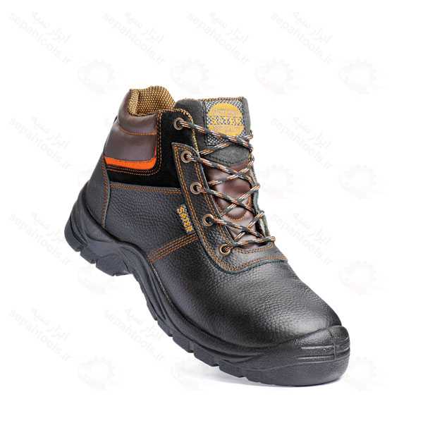 پوتین ایمنی ساق بلند پلار مشکی برند ساتر