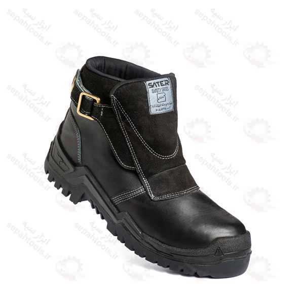 کفش ایمنی جوشکاری مدل چیتا مشکی برند ساتر