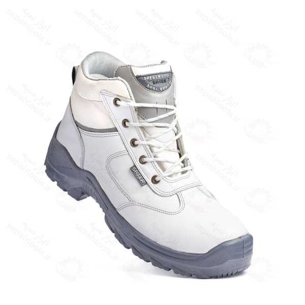 کفش ایمنی چرم طبیعی گاوی مدل ساکو برند ساتر SATER