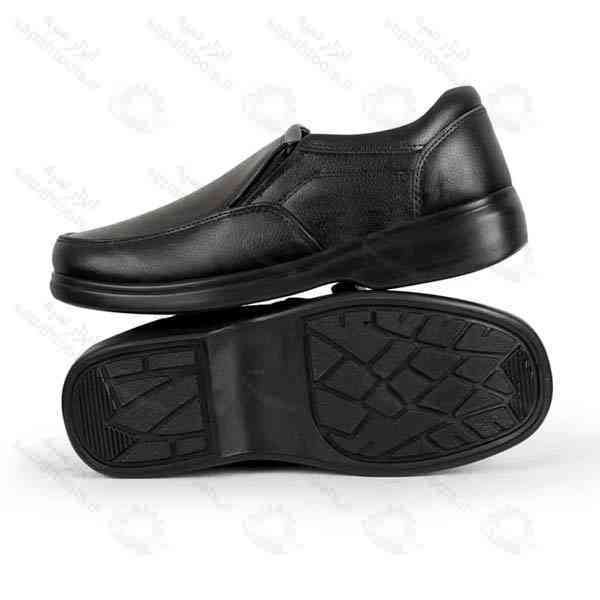 کفش اداری برند اندیشه مدل دنا تمام چرم