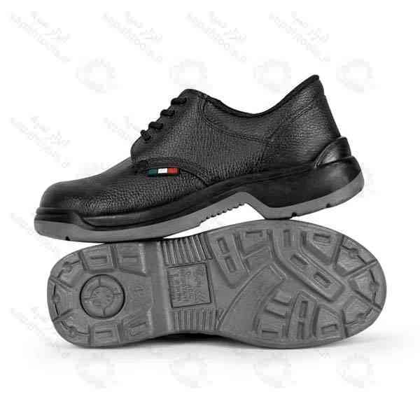 کفش ایمنی اندیشه مدل چرم کوتاه