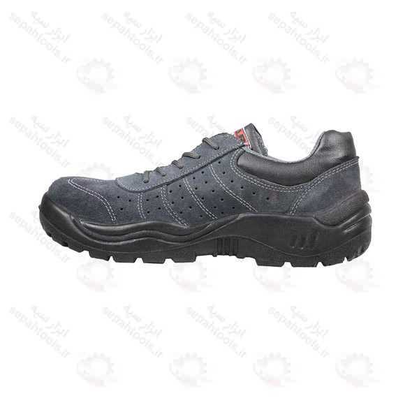 کفش ایمنی برند ایمن ترن مدل پاور طوسی سرپنجه کامپوزیت