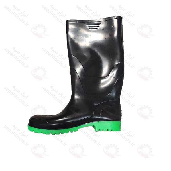 چکمه لاستیکی مشکی