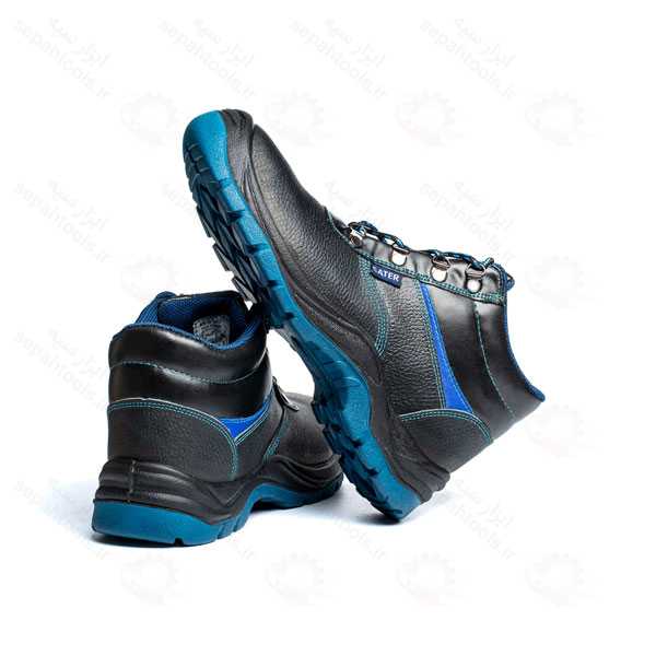 پوتین ایمنی پانتر مشکی چرم اشبالت