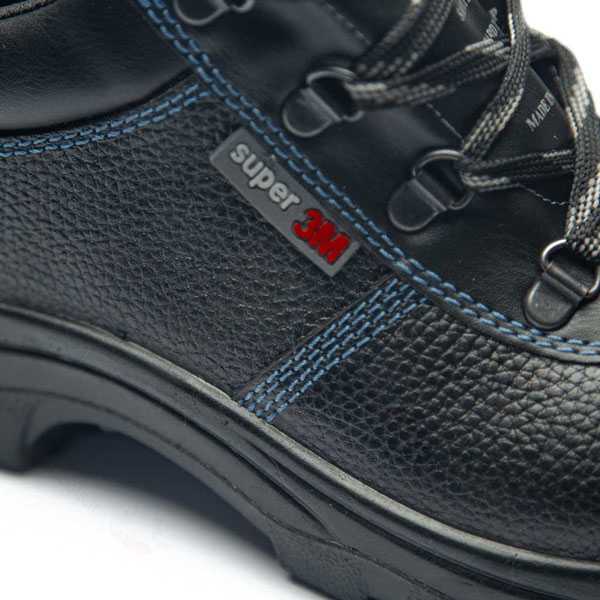 کفش ایمنی مدل 89 Super 3M یحیی YAHAY با سرپنجه فولادی مشکی
