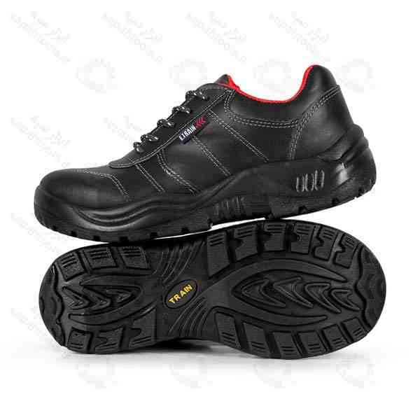 کفش ایمنی مدل پاور ساق کوتاه تمام چرم برند اندیشه