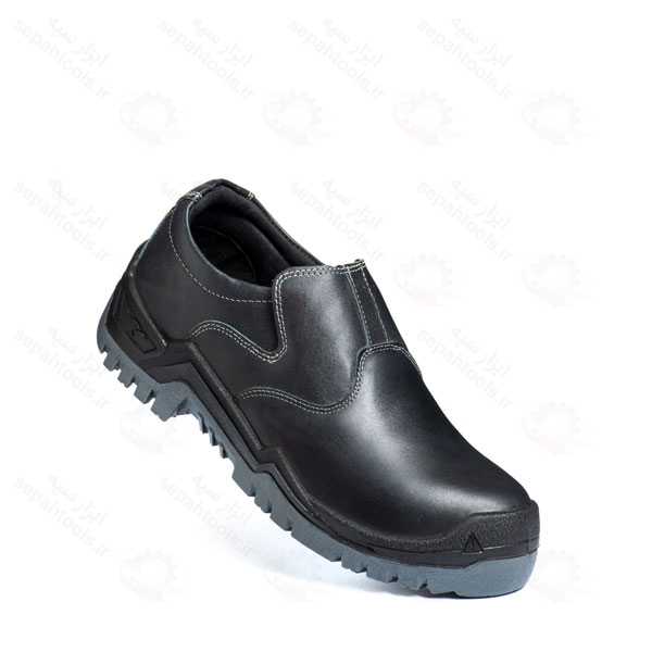 کفش جوشکاری ساق کوتاه مدل پیتون مشکی برند ساتر