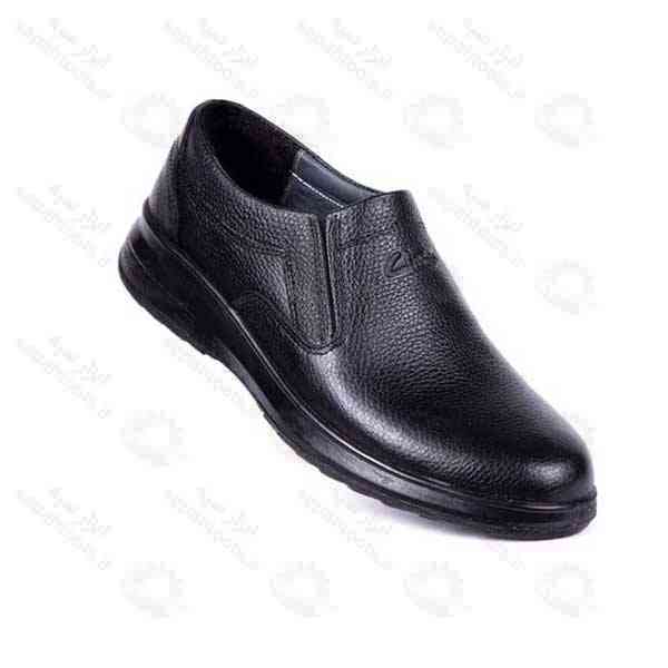 کفش اداری بدون بند محشر تبریز مدل کلارک