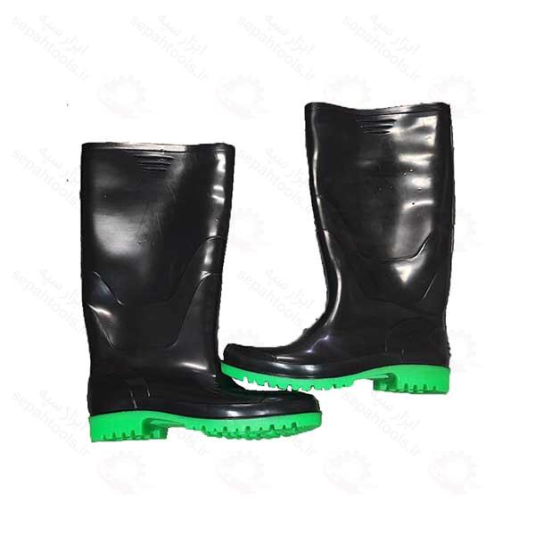 چکمه لاستیکی مشکی