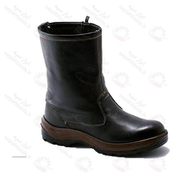 چکمه حفاری تمام چرم