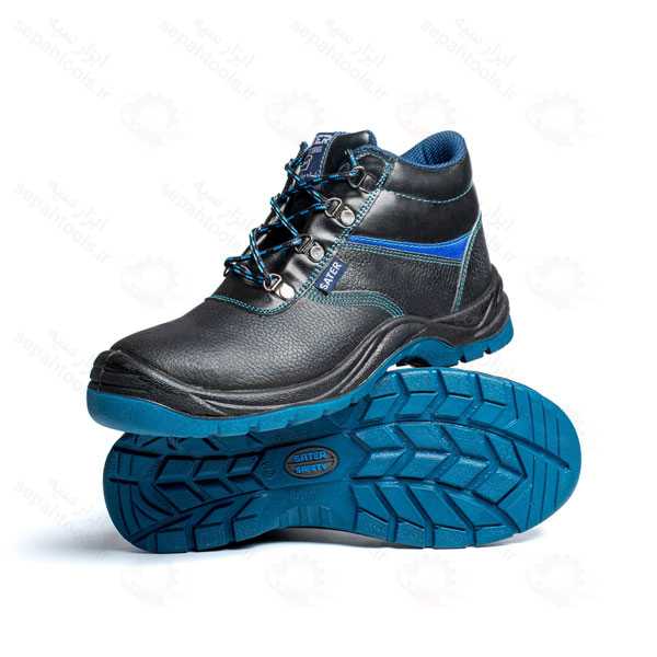 پوتین ایمنی پانتر مشکی چرم اشبالت