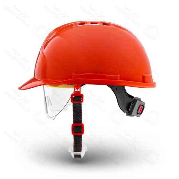 کلاه ایمنی صنعتی MK7-C هترمن با عینک ایمنی متحرک