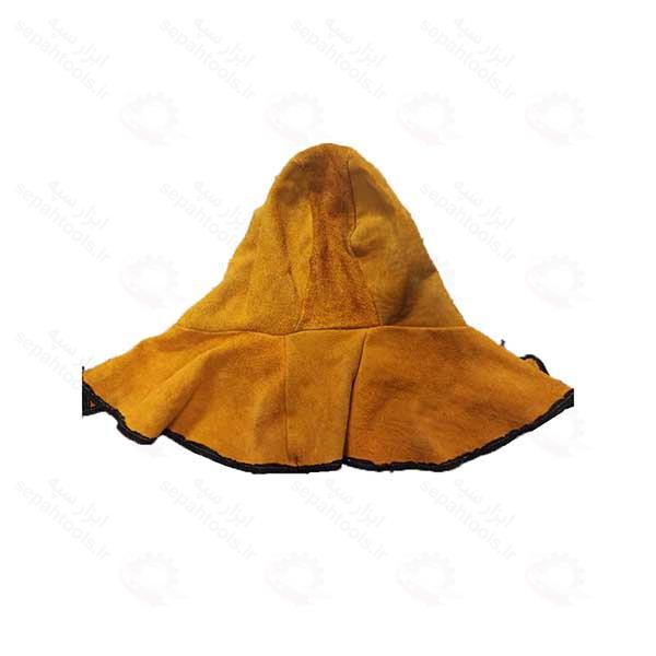 کلاه ماسک جوشکاری تمام چرم