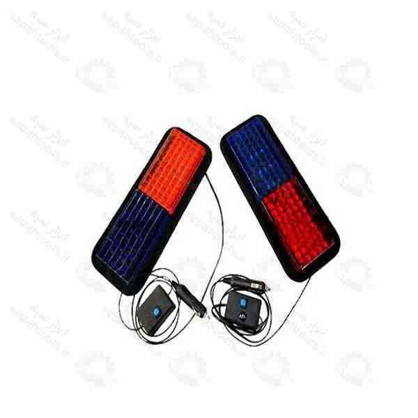 فلاشر پلیسی پشت آفتابگیر شارژر فندکی