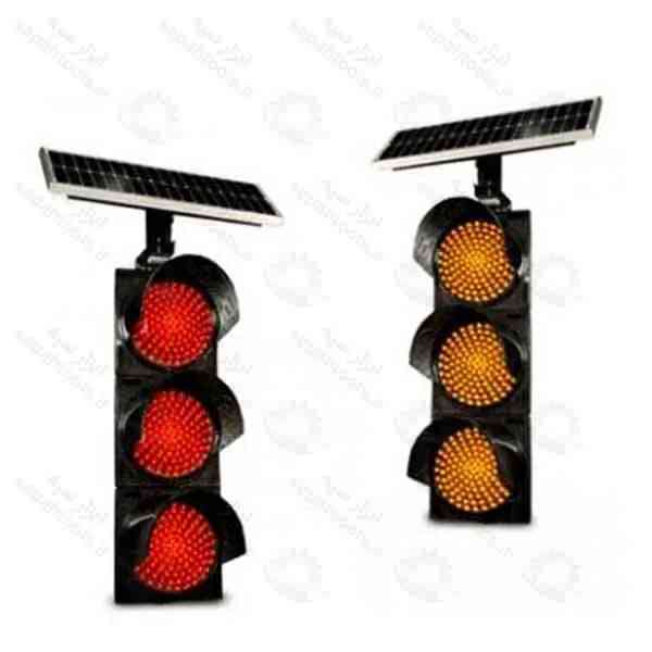 چراغ راهنمایی 3 خانه LED سولار