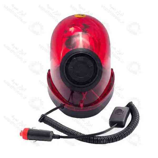 چراغ گردان سقفی آهنربایی | چراغ گردان پلیسی آژیر دار