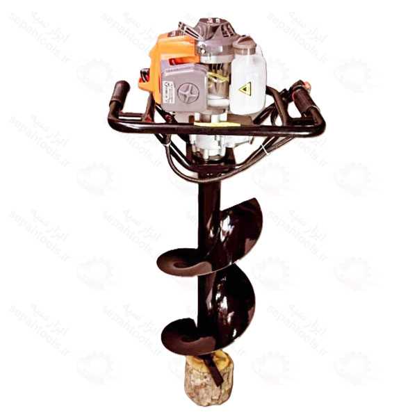 چاه کن بنزینی با مته 30 سانت