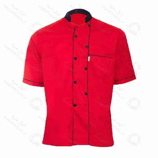 لباس رستورانی رنگ قرمز