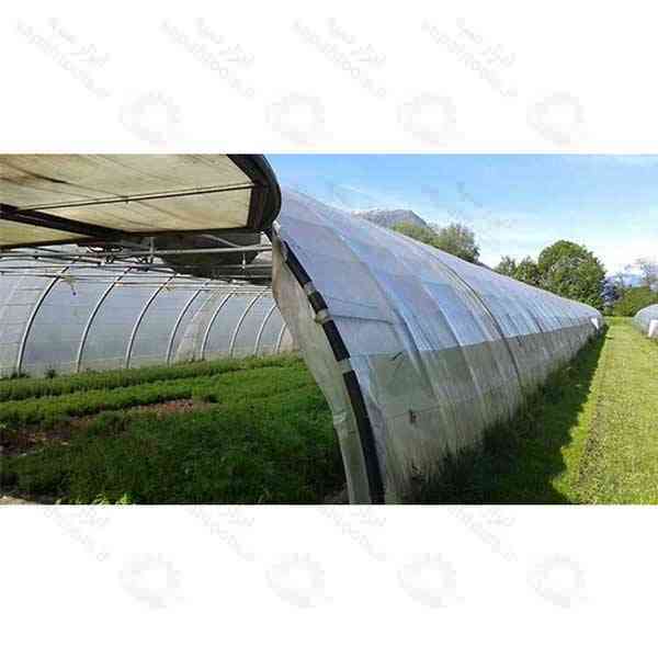 نایلون عریض گلخانه آنتی UV ، نایلون شفاف گلخانه 50 متری