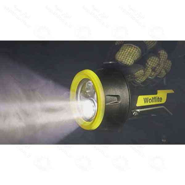 چراغ قوه دستی قابل شارژ ولف مدل XT-50 و XT-90