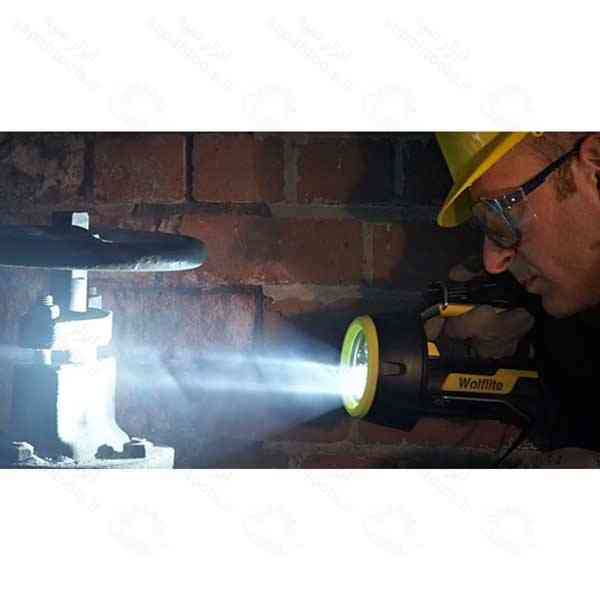 چراغ قوه دستی قابل شارژ ولف مدل XT-50 و XT-90