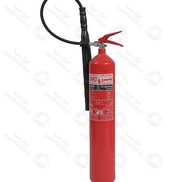 کپسول اطفا حریق co2 پیشرو 6 کیلویی