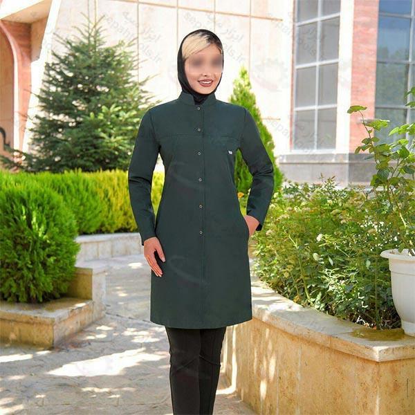 روپوش پزشکی روژان رنگی کد 211