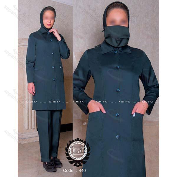 ست اتاق عمل زنانه سبز کیمیا کد 440