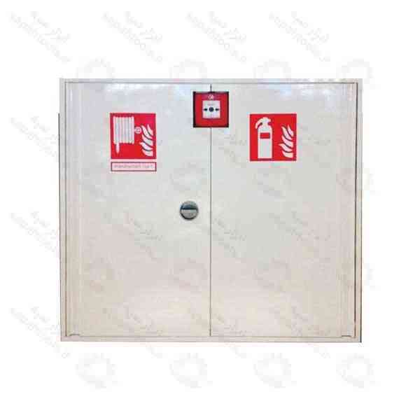 جعبه آتش نشانی دوقلو فلزی مدل F211