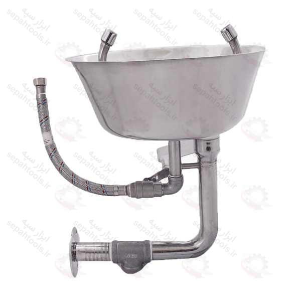 چشم شوی آزمایشگاهی دیواری فاضلاب دار IT350 DD