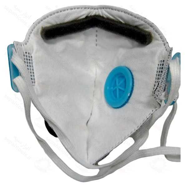 ماسک ایمنی سوپاپدار DELTA مدل FFP2 N95