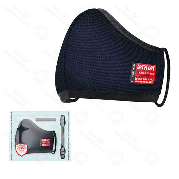 ماسک فضای باز بسته بندی تکی کامل استریل کد 299 یحیی (6 رنگ)