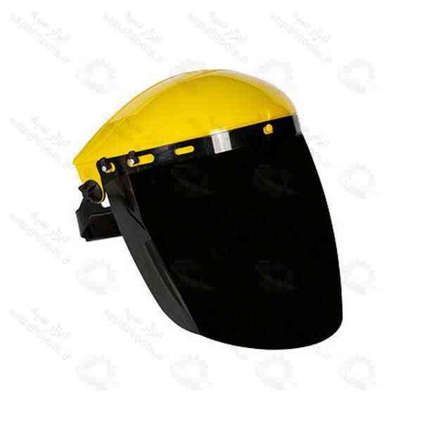 شیلد صورت تک پلاست | شیلد محافظ صورت دودی | شیلد جوشکاری