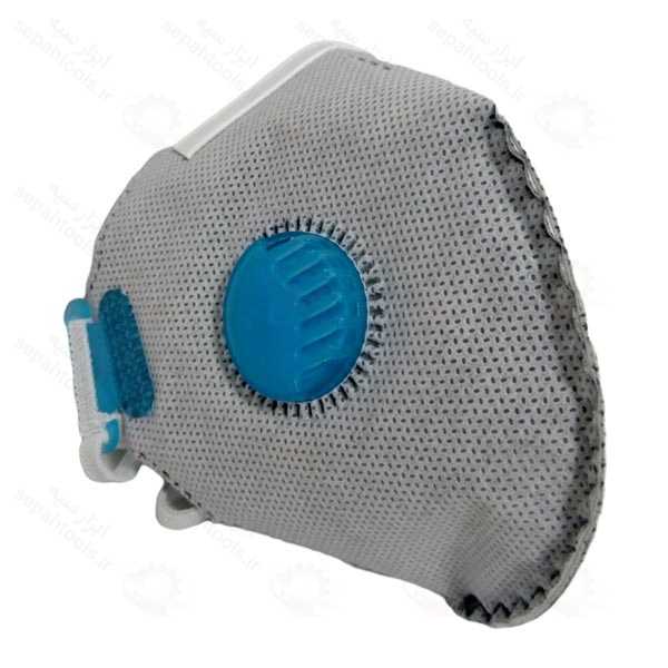 ماسک ایمنی سوپاپدار DELTA مدل FFP2 N95
