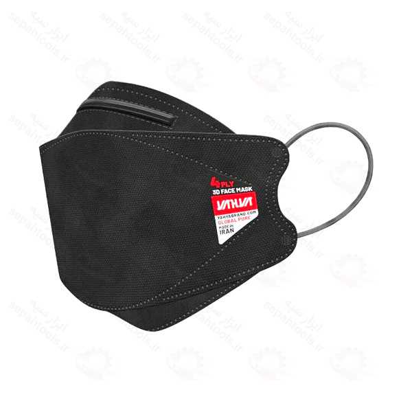 ماسک سه بعدی 4 لایه دو رنگ