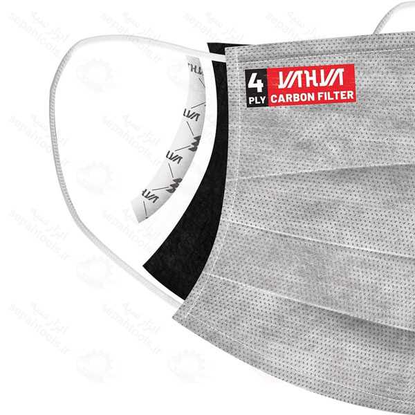 ماسک کربن اکتیو 4 لایه ملت بلون دار کد 99C4 یحیی