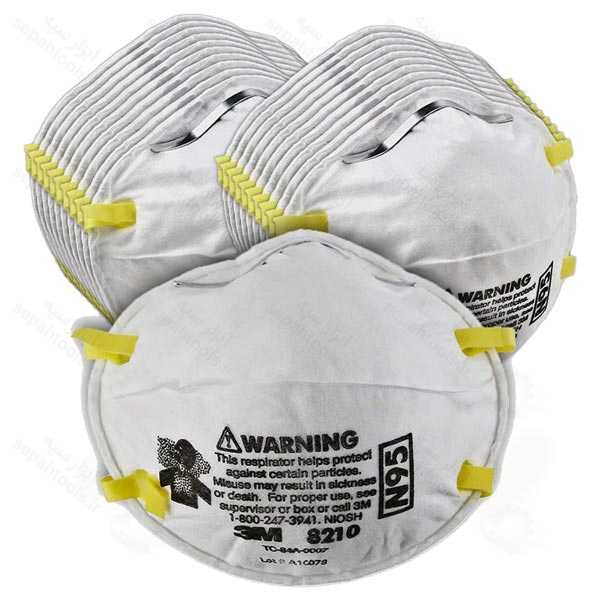 ماسک تنفسی کاسه ای N95 برند 3M