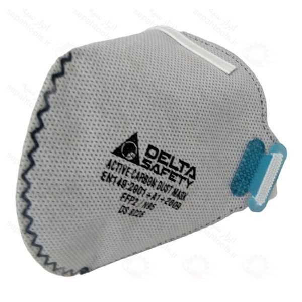 ماسک ایمنی سوپاپدار DELTA مدل FFP2 N95
