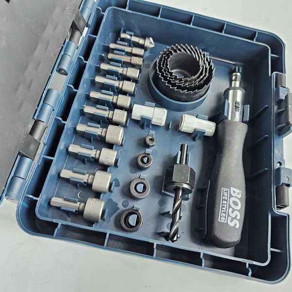 مجموعه 204 عددی مته و سر پیچ گوشتی BOSS