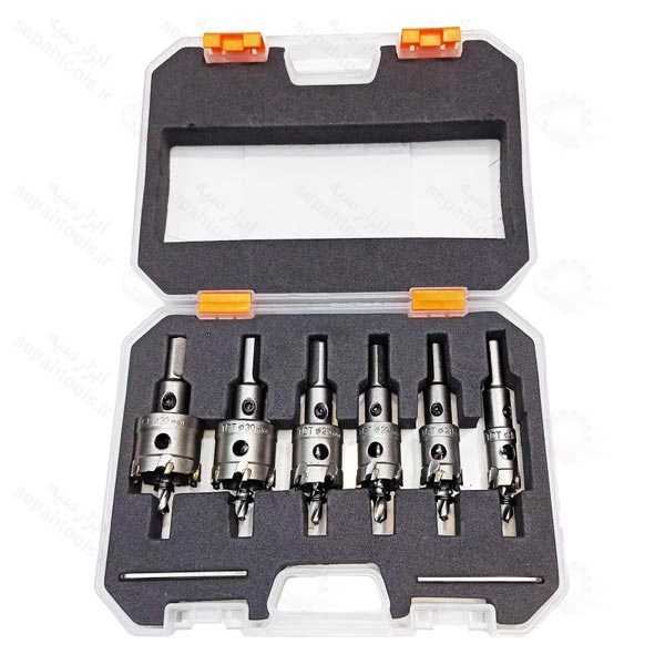 مجموعه 6 عددی مته گردبر الماسه