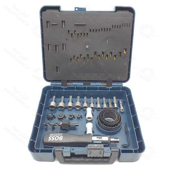 مجموعه 204 عددی مته و سر پیچ گوشتی BOSS