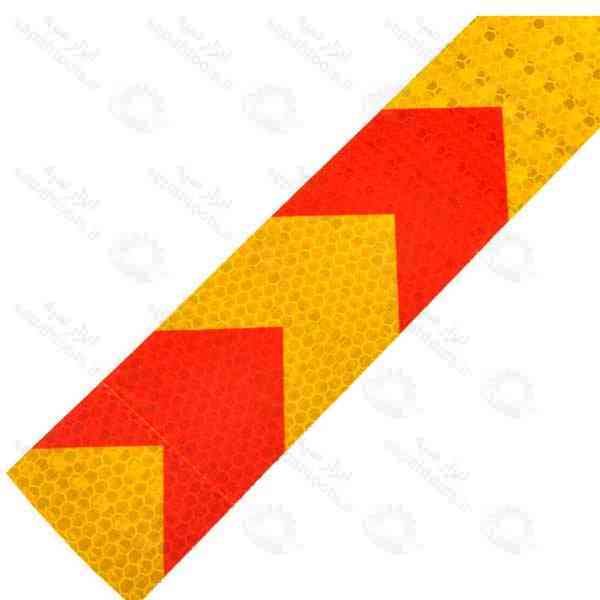 نوار خطر طرح لانه زنبوری، نوار هشدار شبرنگ، نوار خطر PVC