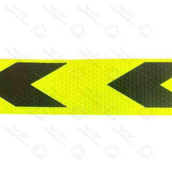 نوار خطر شبرنگ زرد و مشکی، نوار هشدار شبرنگ، نوار خطر لونه زنبوری