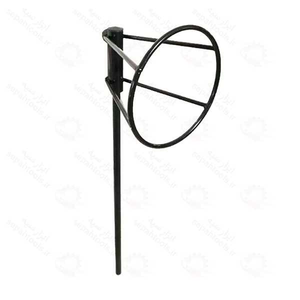 پایه بادنما 2 متری با رنگ استاتیک